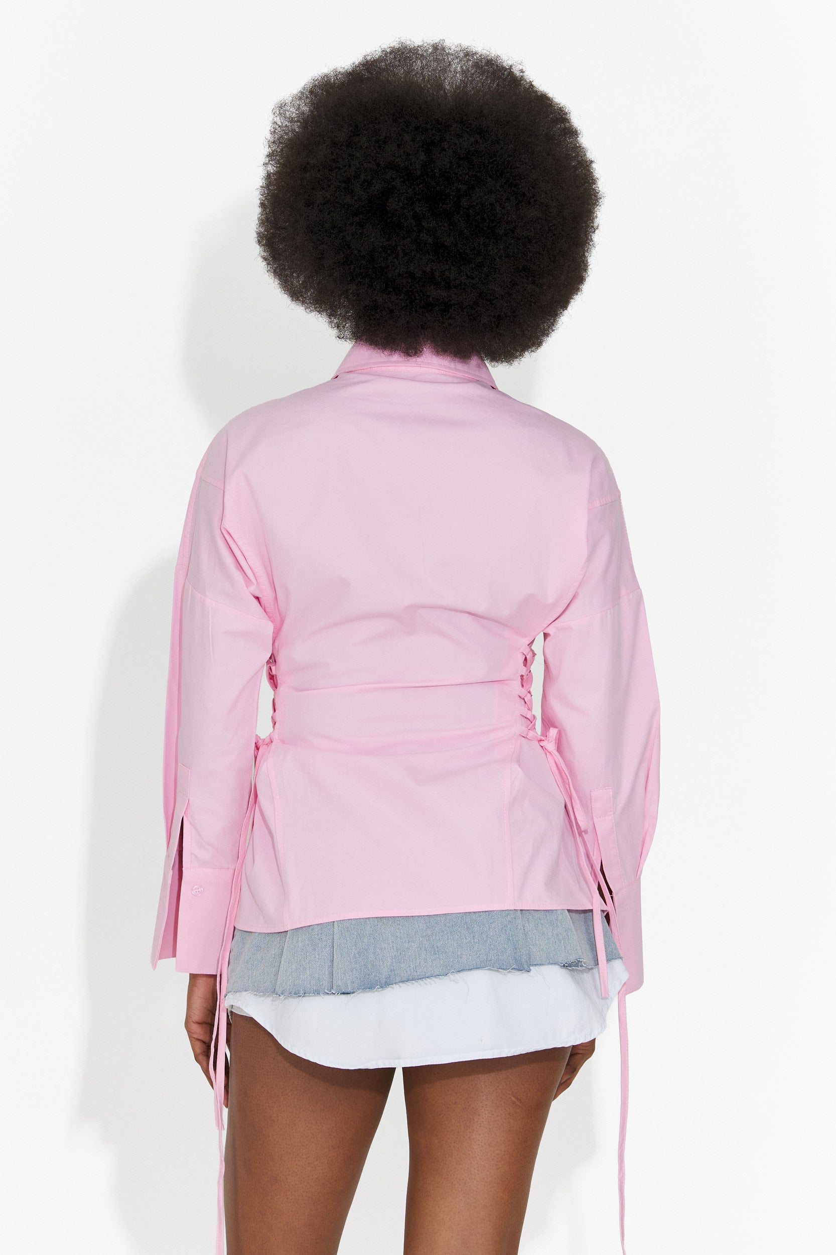 Camasa dama eleganta roz Sivelia Bogas