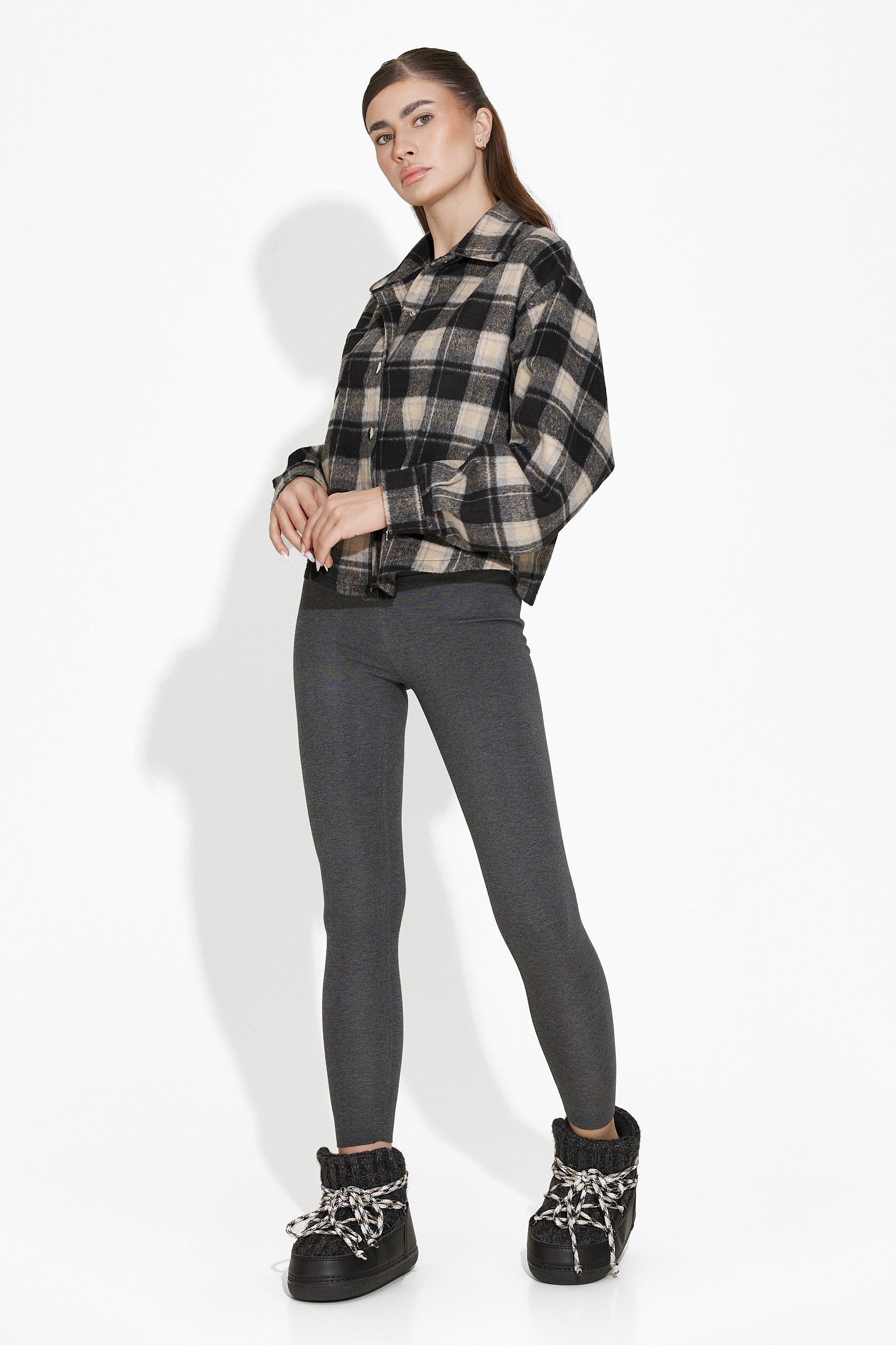 Colanti dama casual gri Teriana Bogas