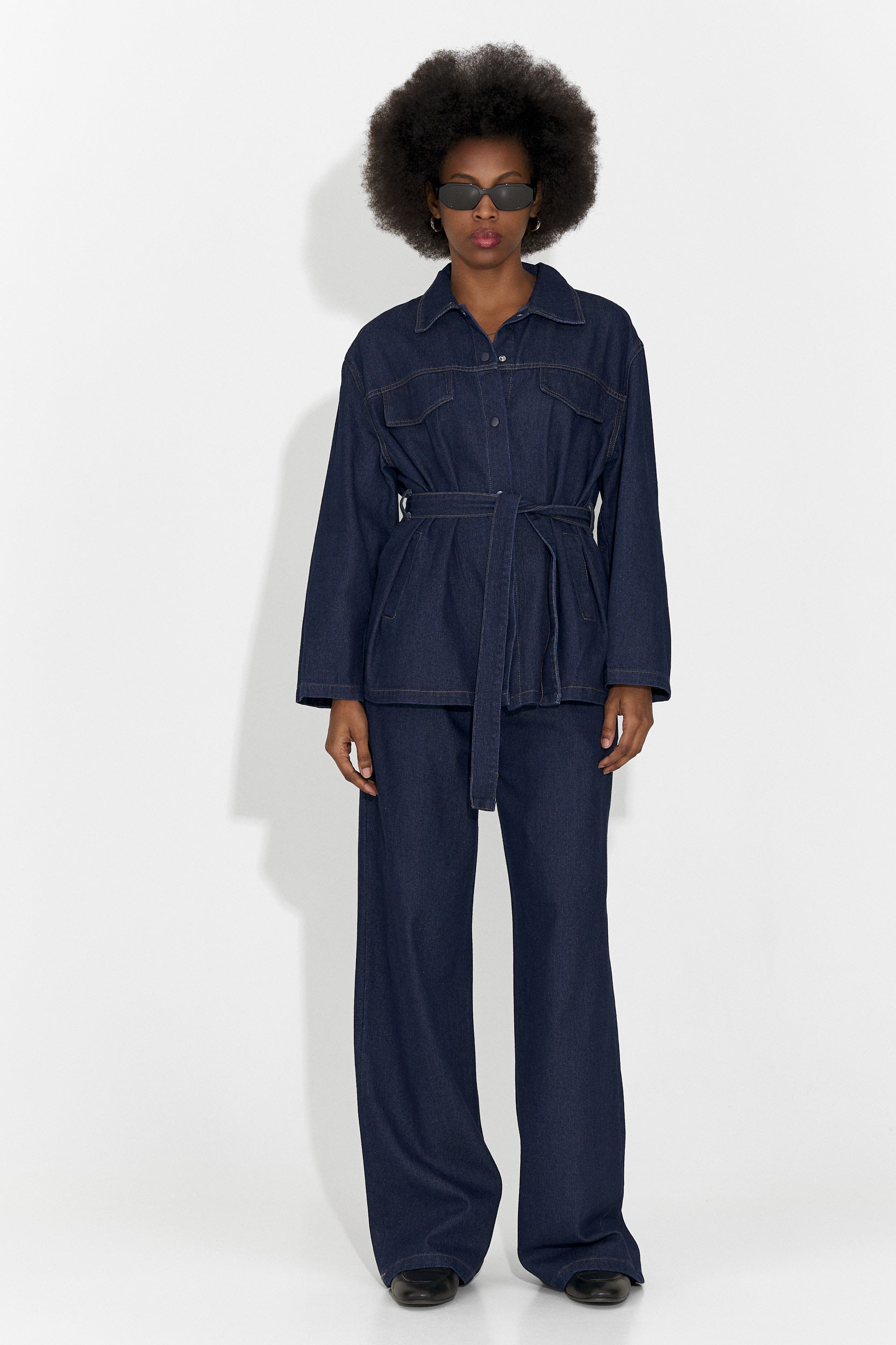 Compleu dama casual bleumarin Isabele Bogas