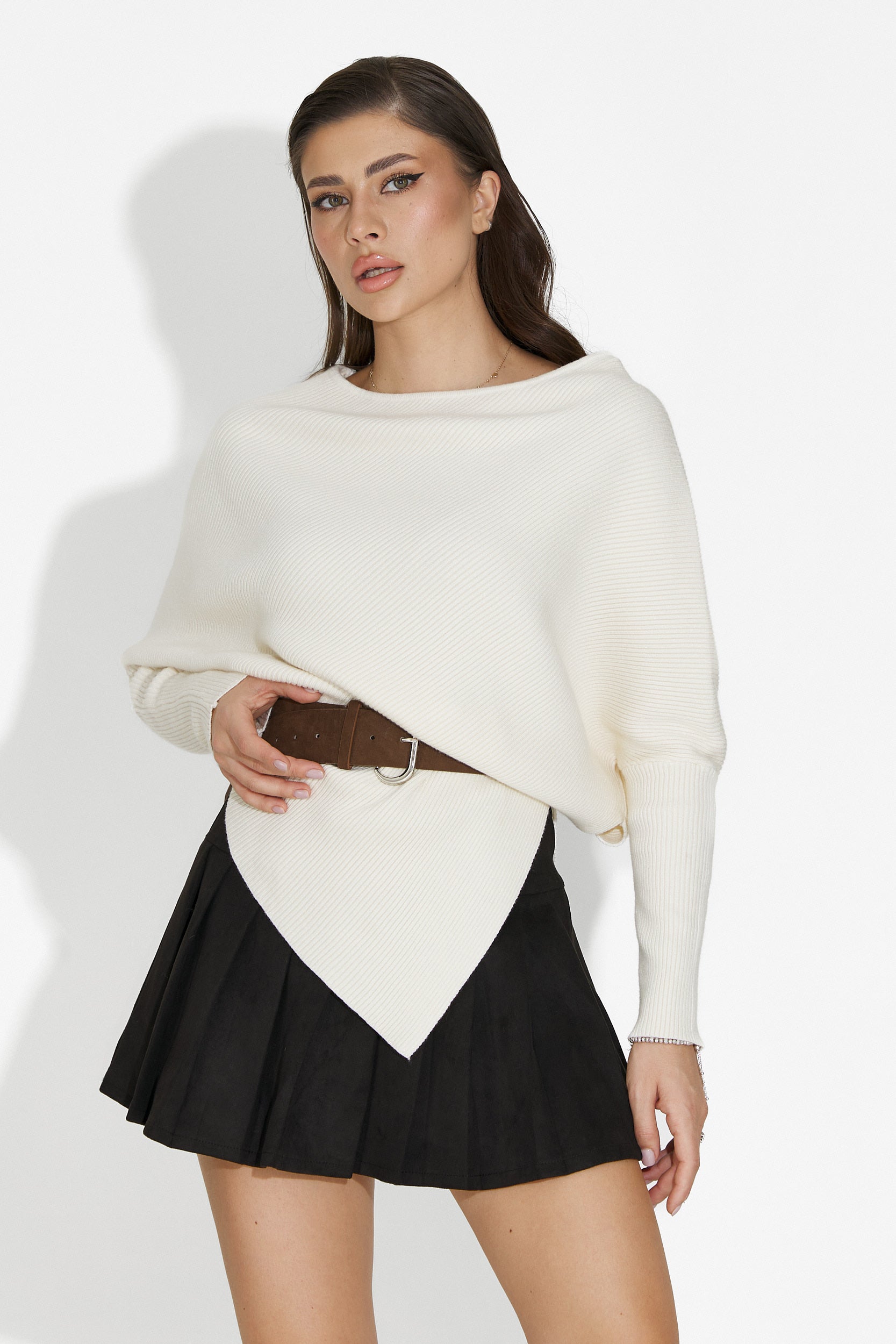 Fusta dama casual neagra Mavira Bogas