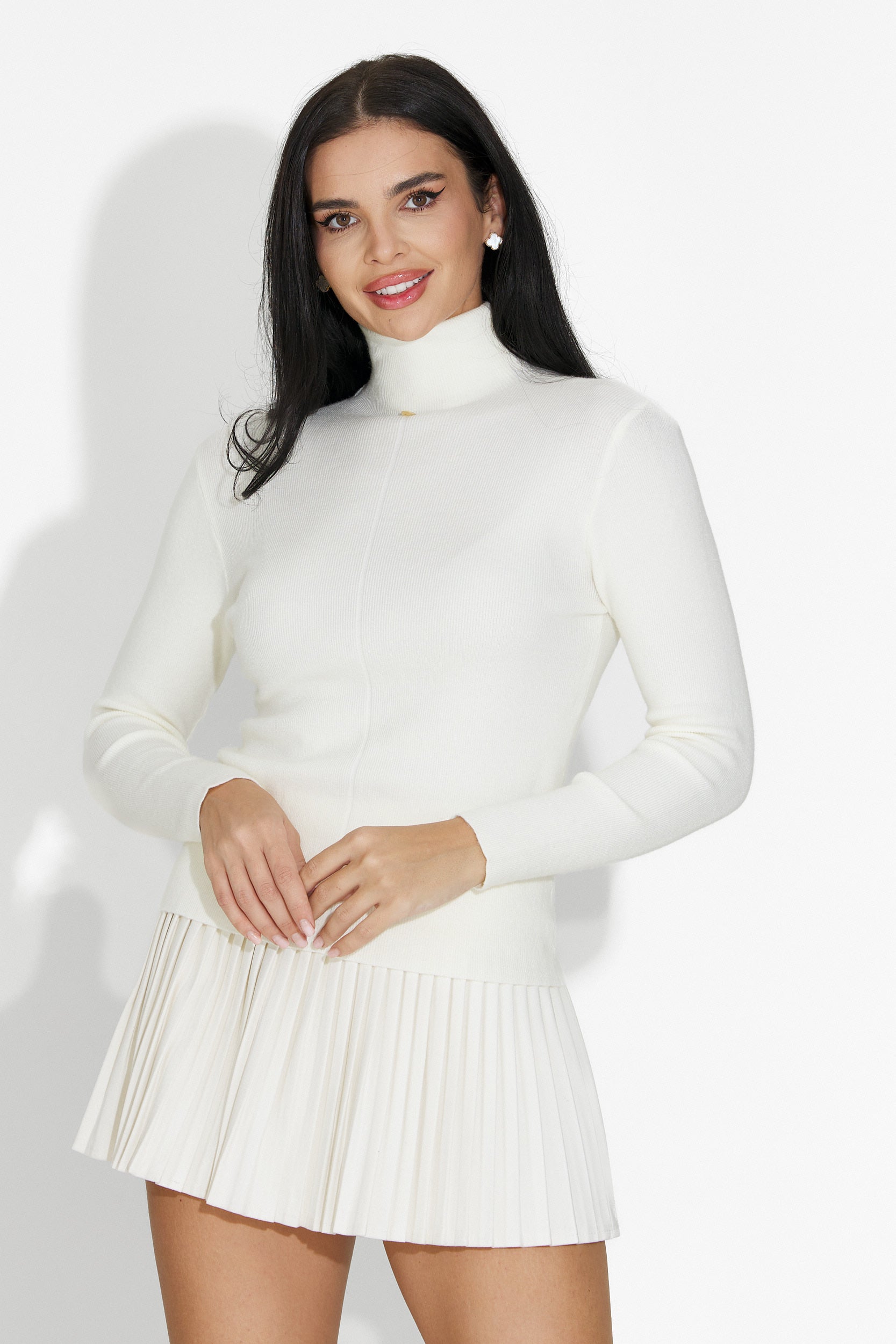 Helanca dama casual bej Invera Bogas