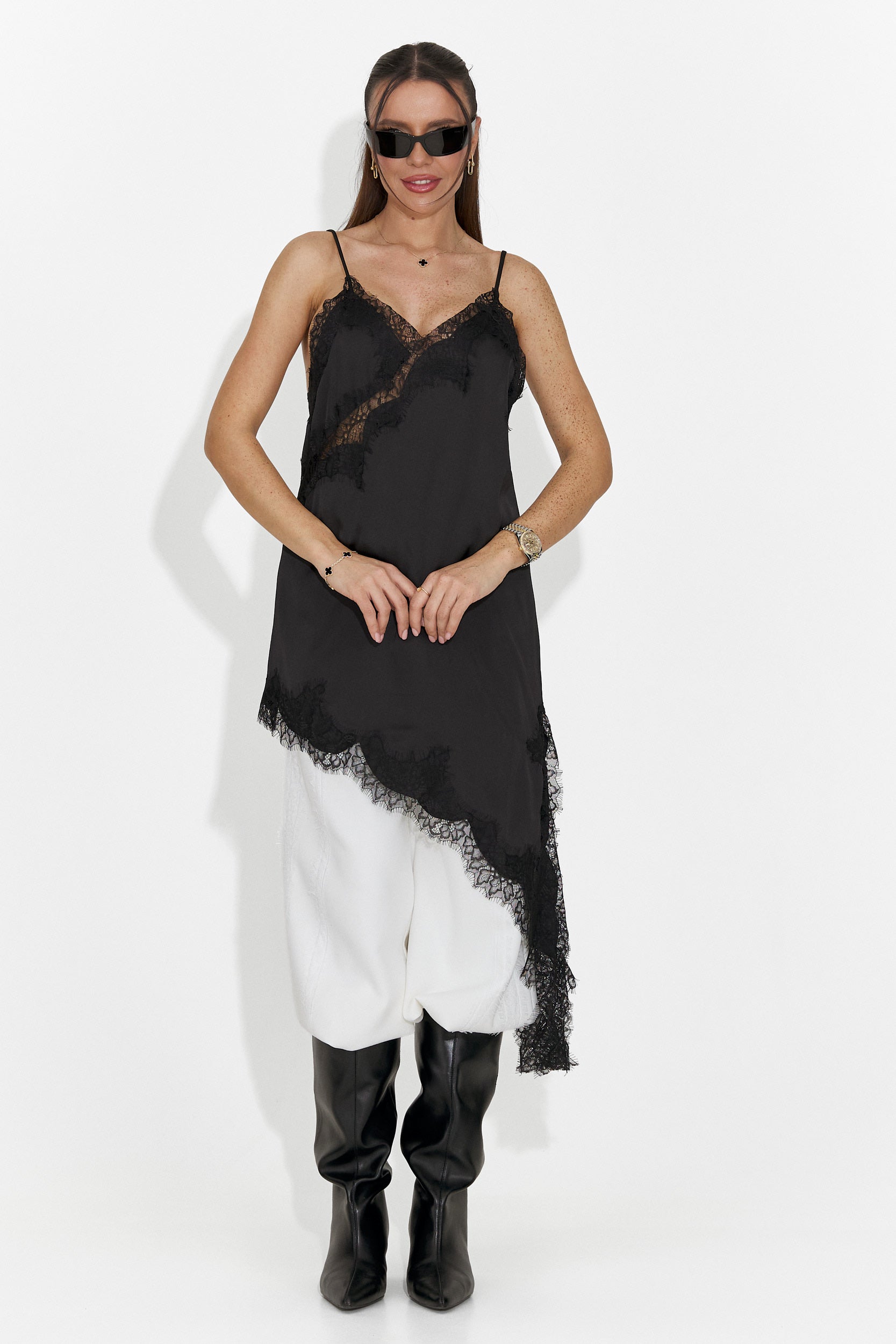 Rochie dama scurta neagra Francisca Bogas