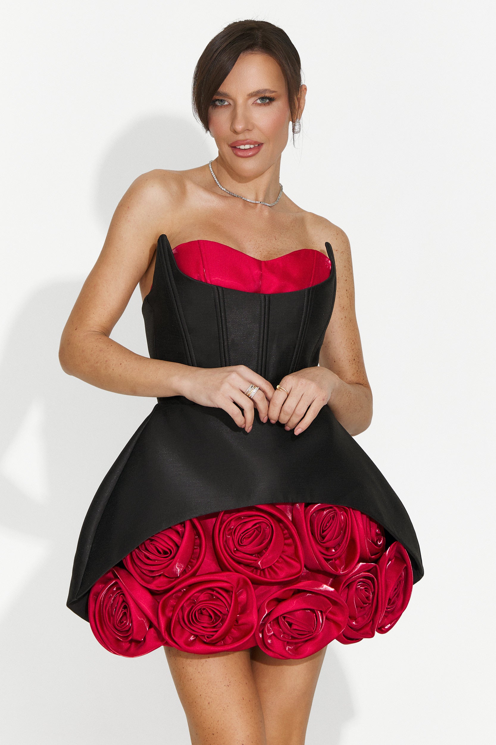 Rochie dama scurta neagra Grahe Bogas