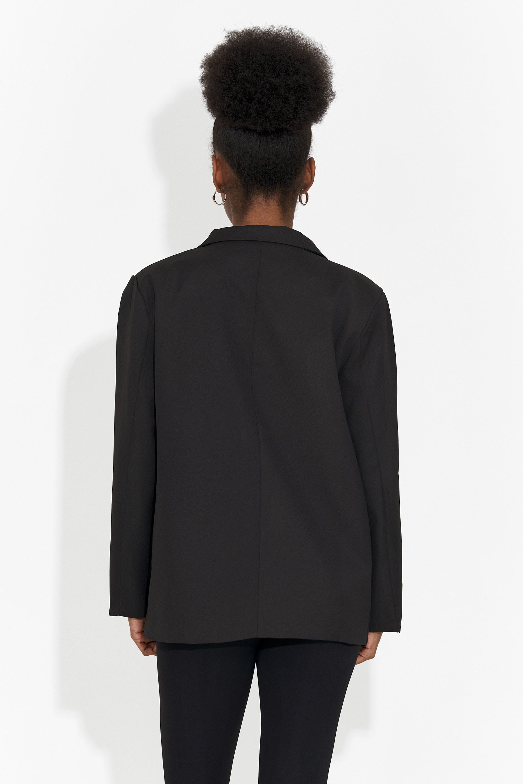 Sacou dama elegant negru Graziela Bogas