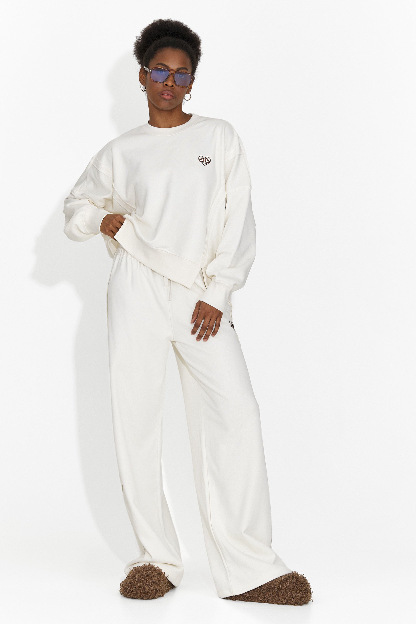 Trening dama casual crem Isabela Bogas