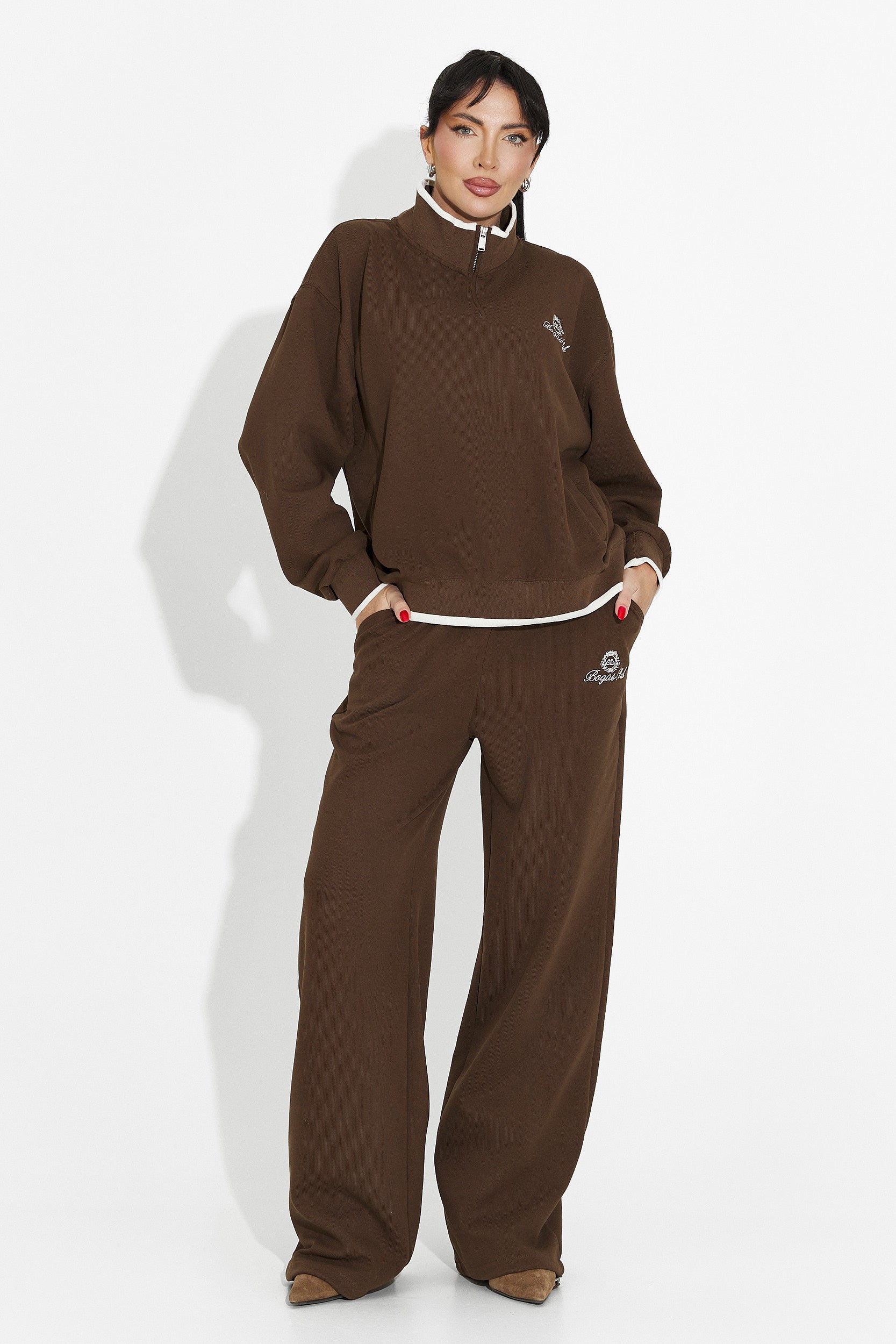 Trening dama casual maro Vilma Bogas