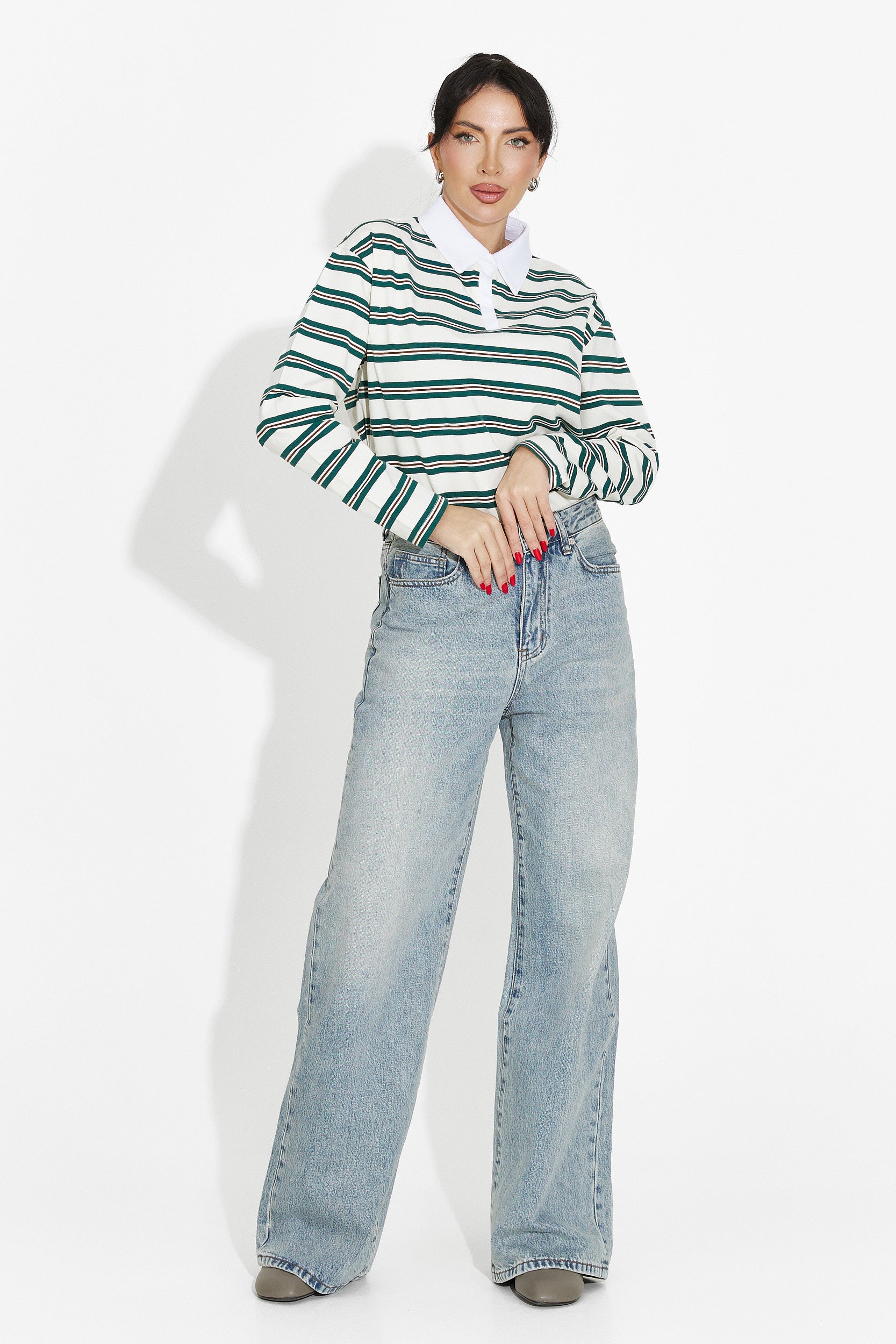 Bluza dama casual bej Paloma Bogas