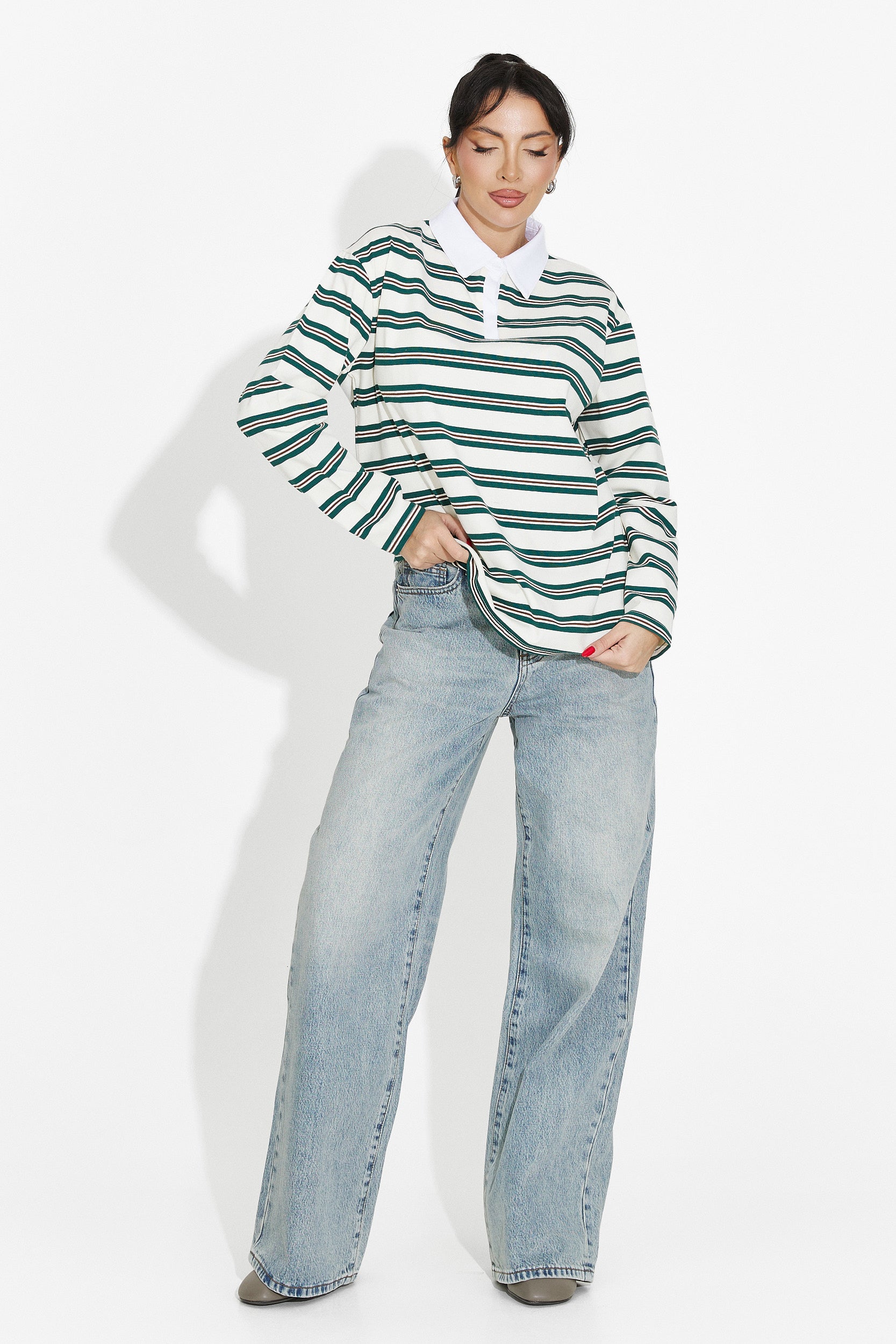 Bluza dama casual bej Paloma Bogas