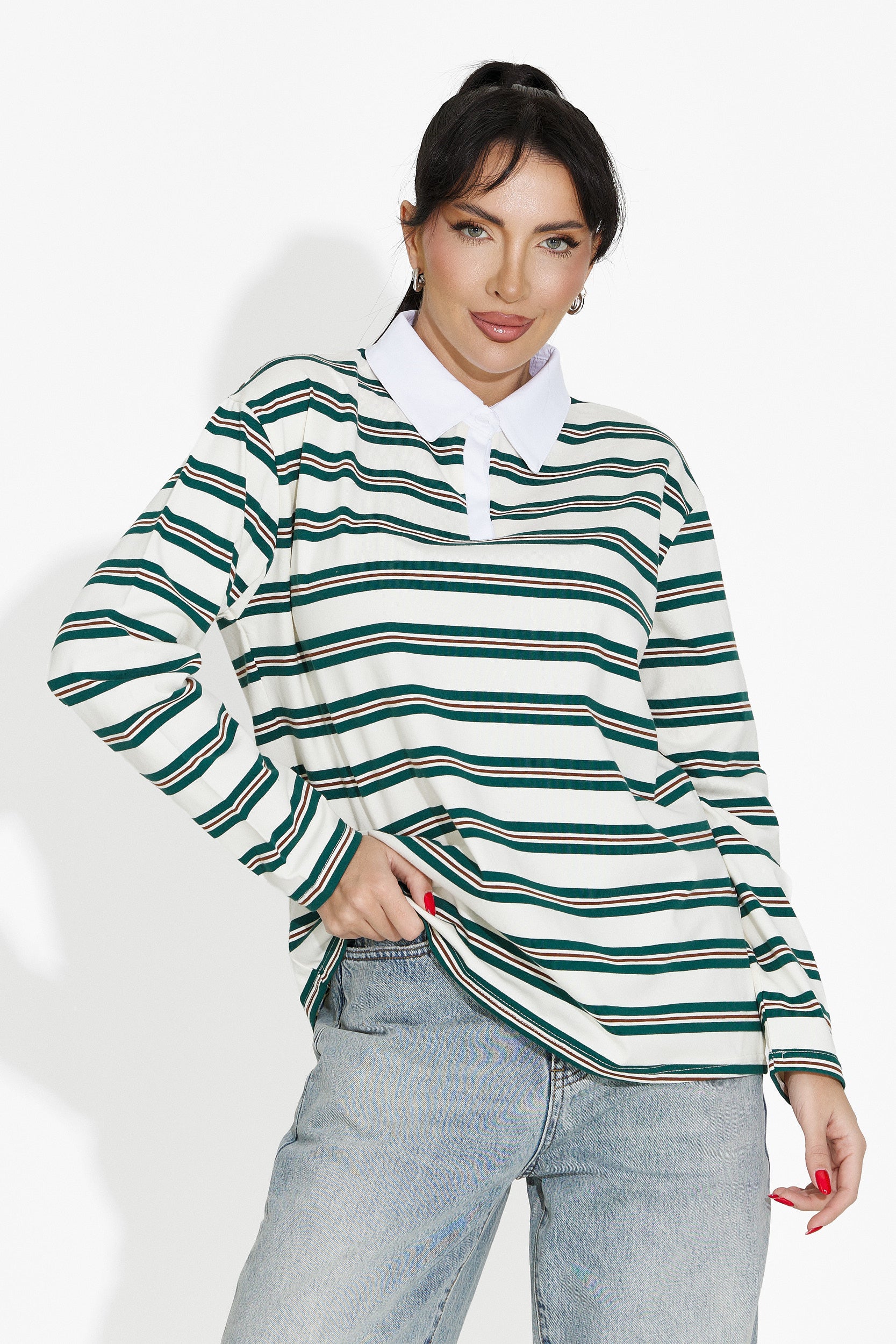 Bluza dama casual bej Paloma Bogas