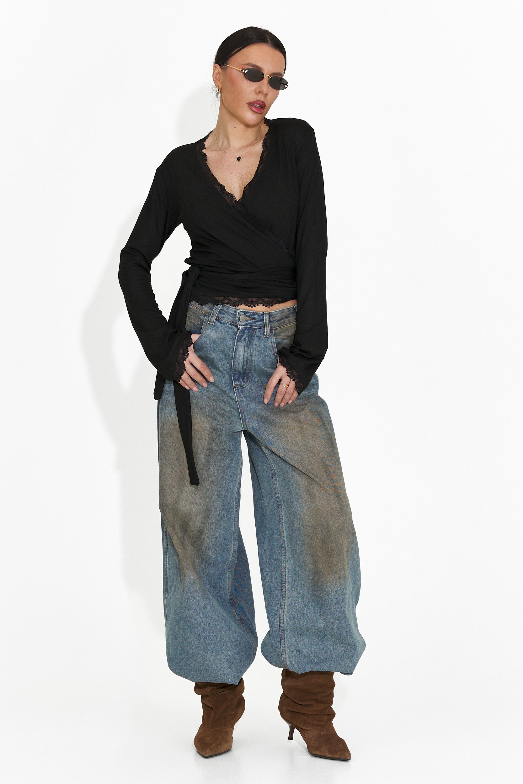 Bluza dama casual neagra Zaneta Bogas