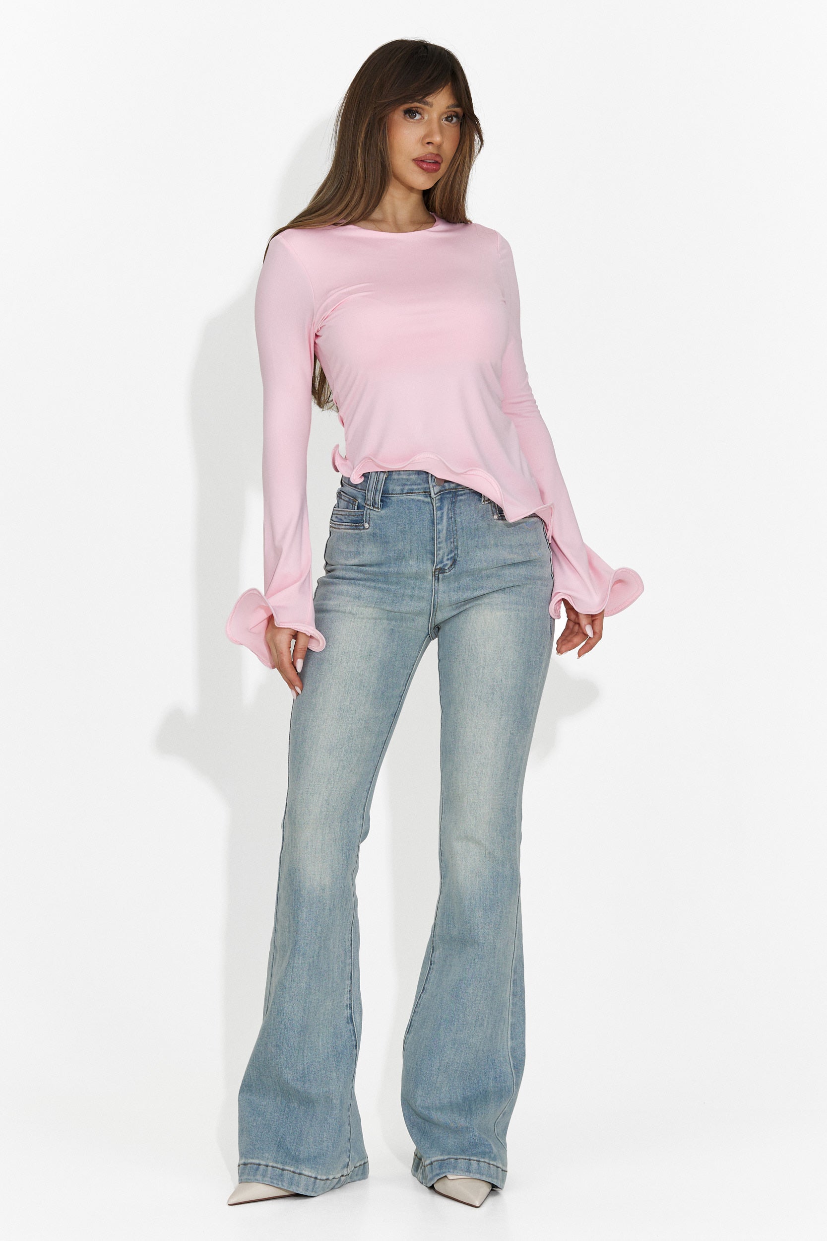 Bluza dama casual roz Enisea Bogas