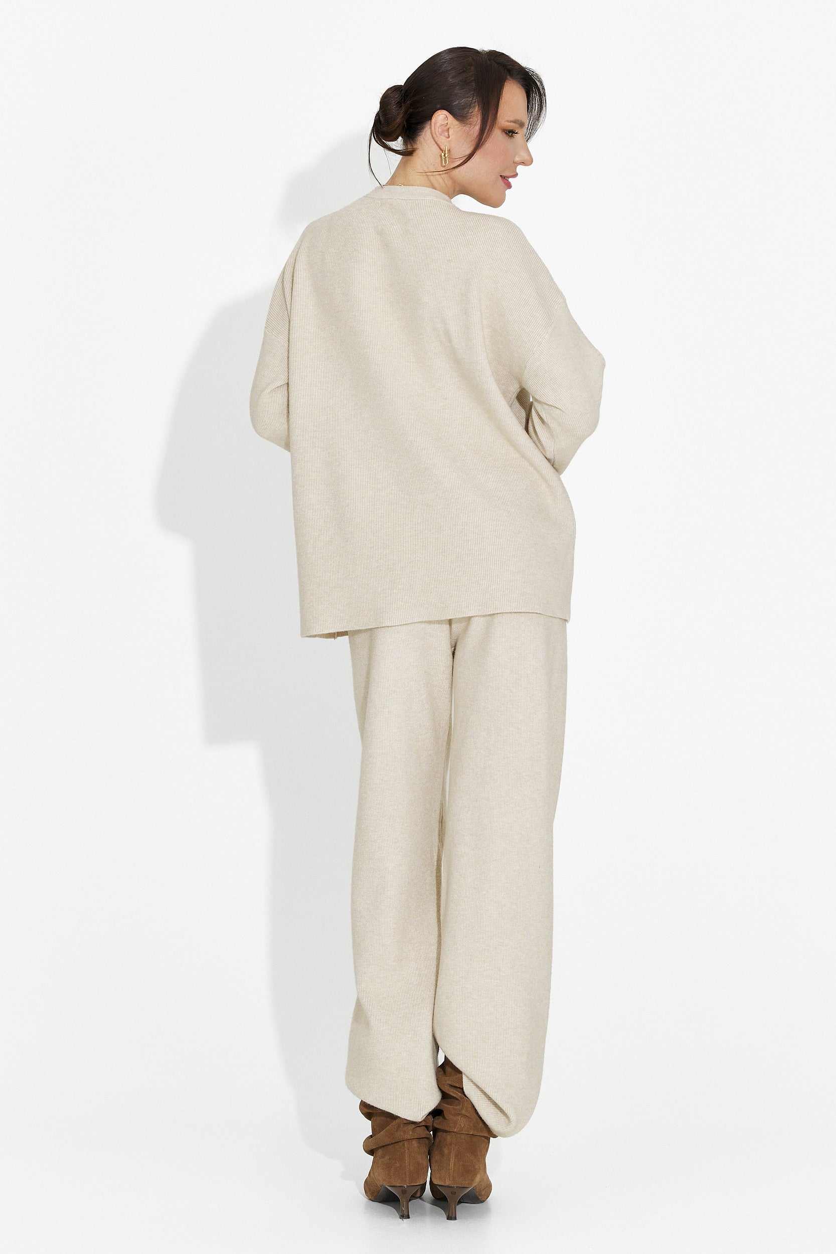 Compleu cu pantaloni bej Kania Bogas