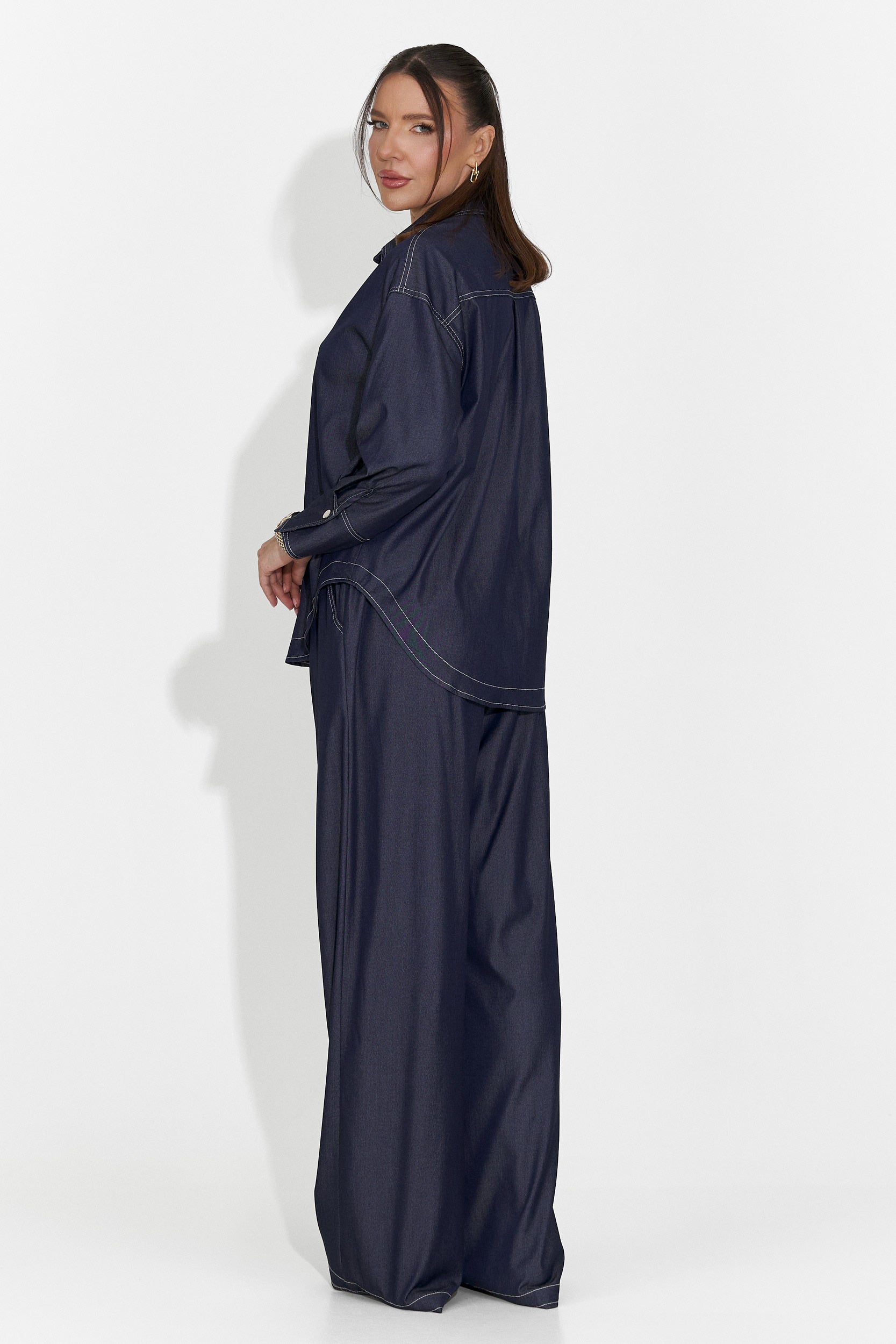 Compleu dama casual bleumarin Elisio Bogas