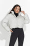 Geaca dama casual gri Elvora Bogas