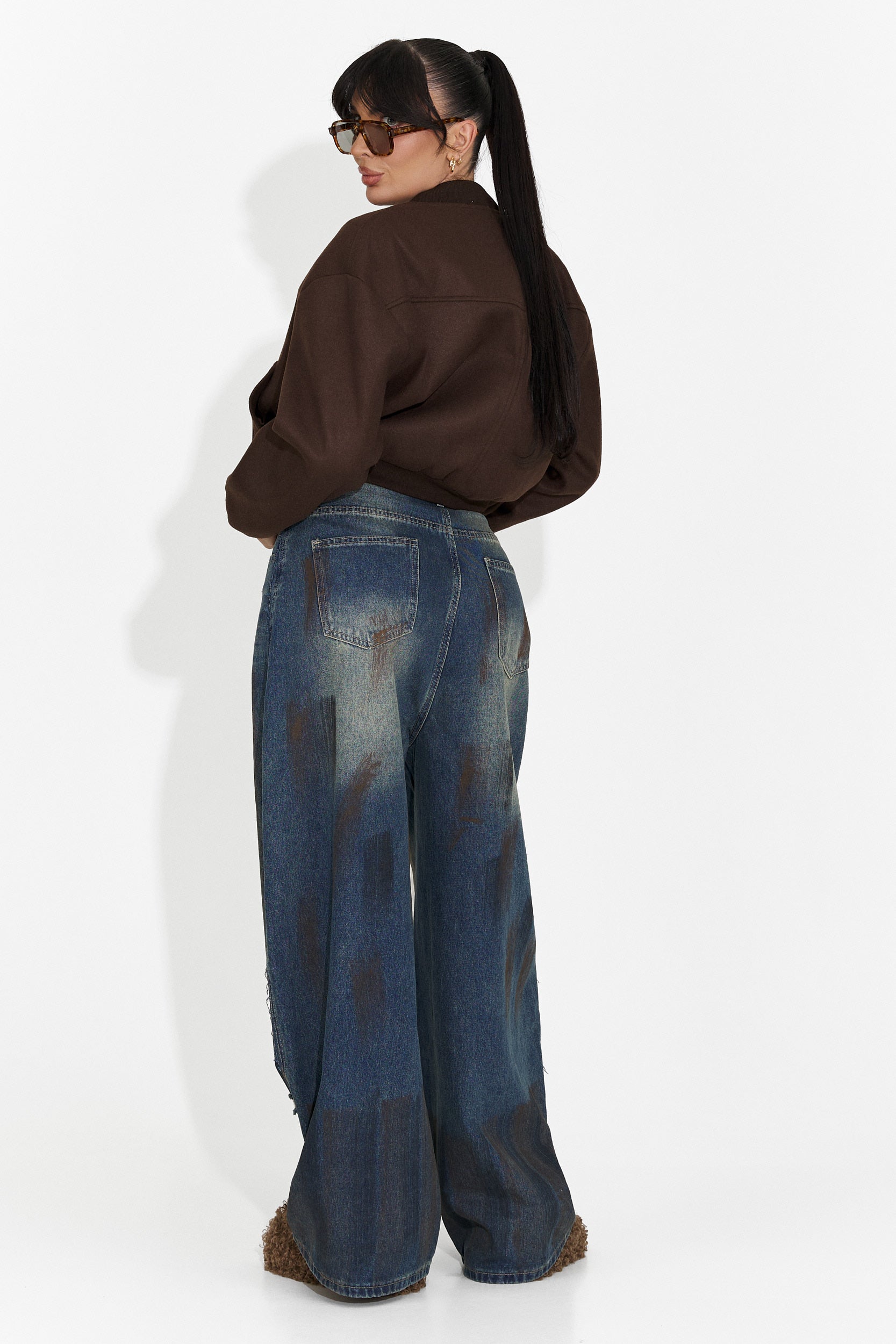 Jacheta dama casual maro Gineta Bogas