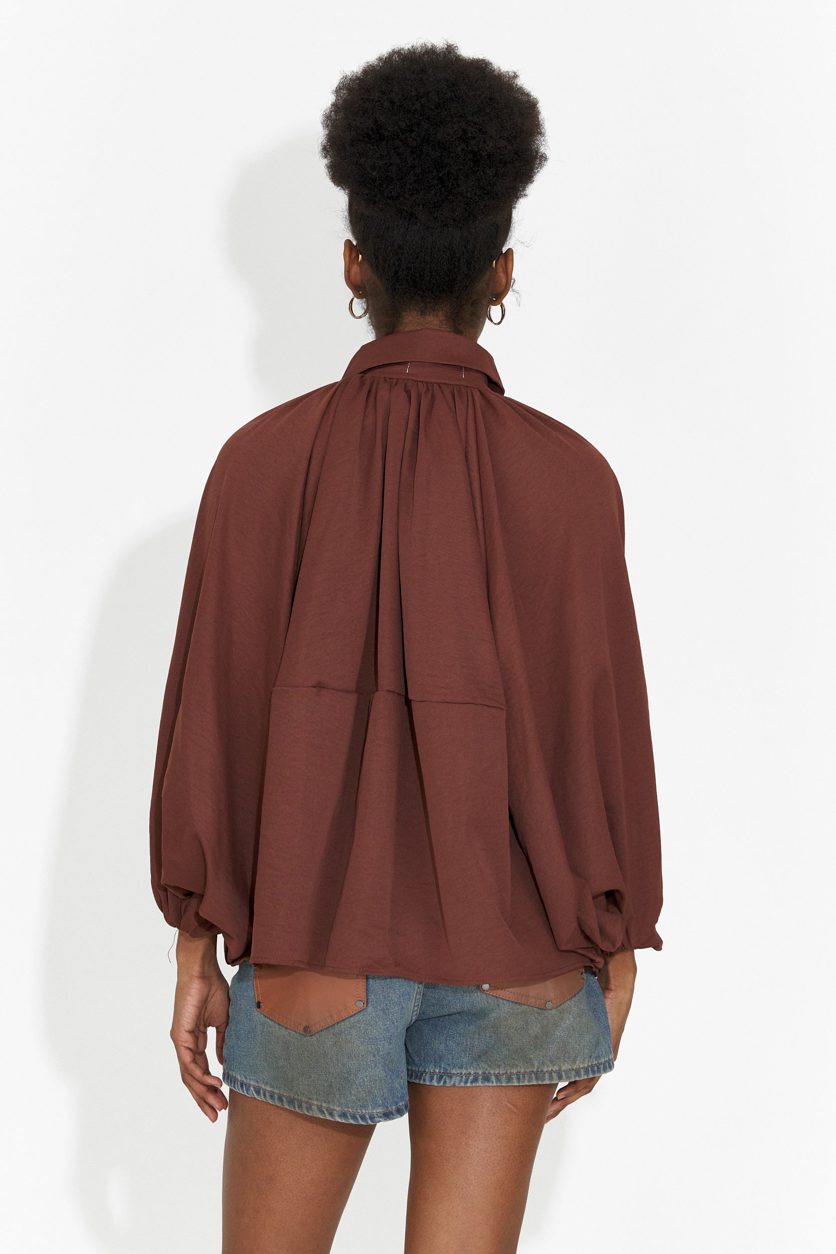 Jacheta dama casual maro Yasminia Bogas