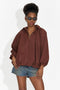 Jacheta dama casual maro Yasminia Bogas