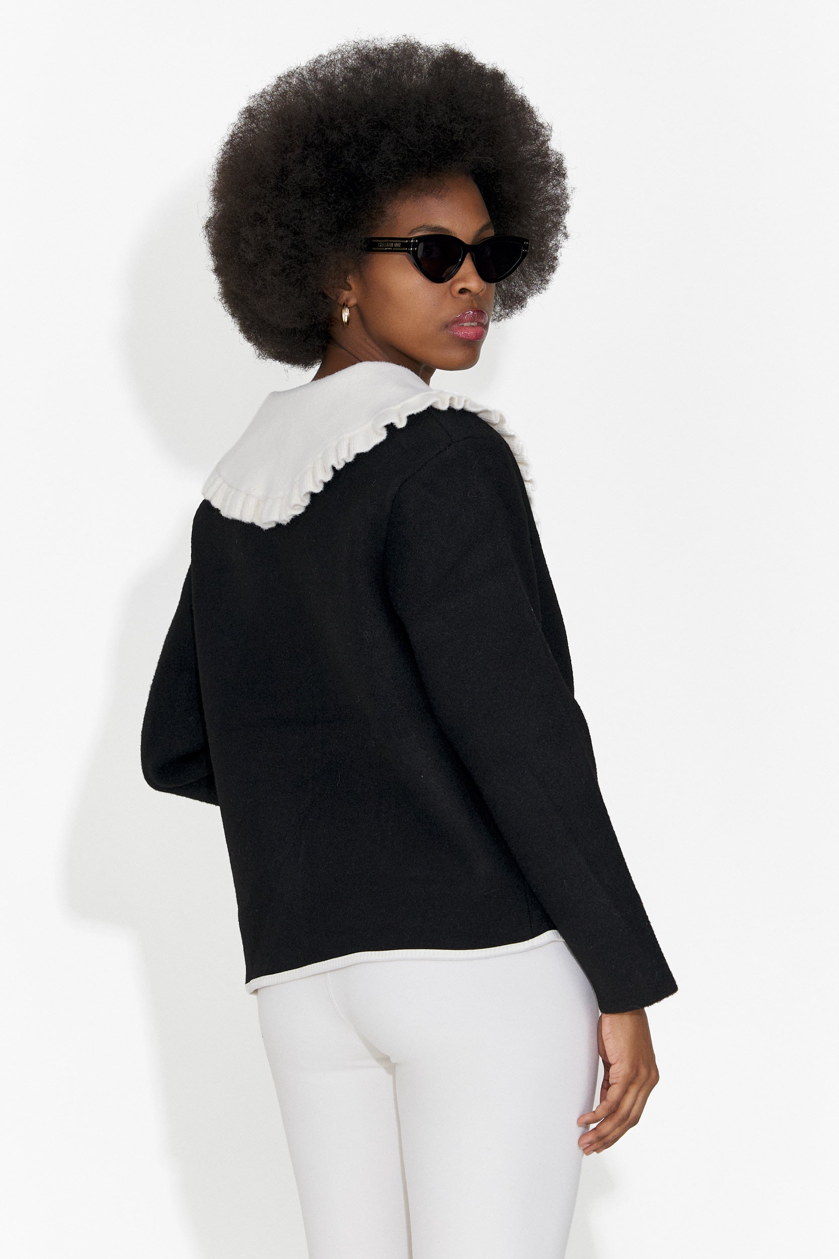 Jacheta dama eleganta neagra Atila Bogas