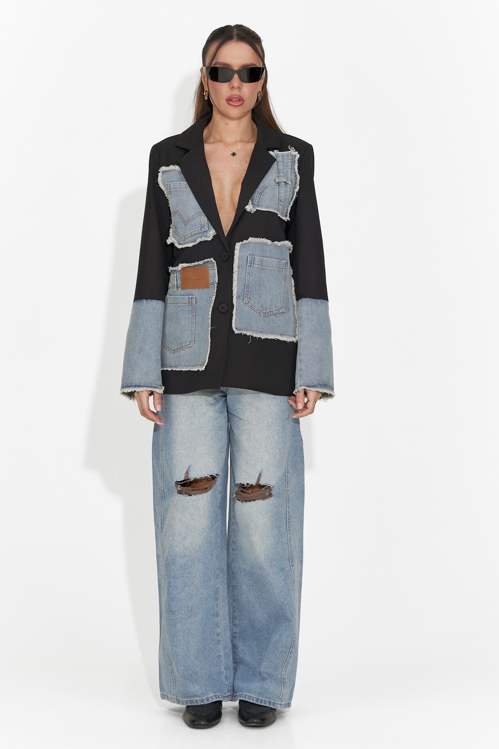 Sacou dama elegant negru Rafaelia Bogas