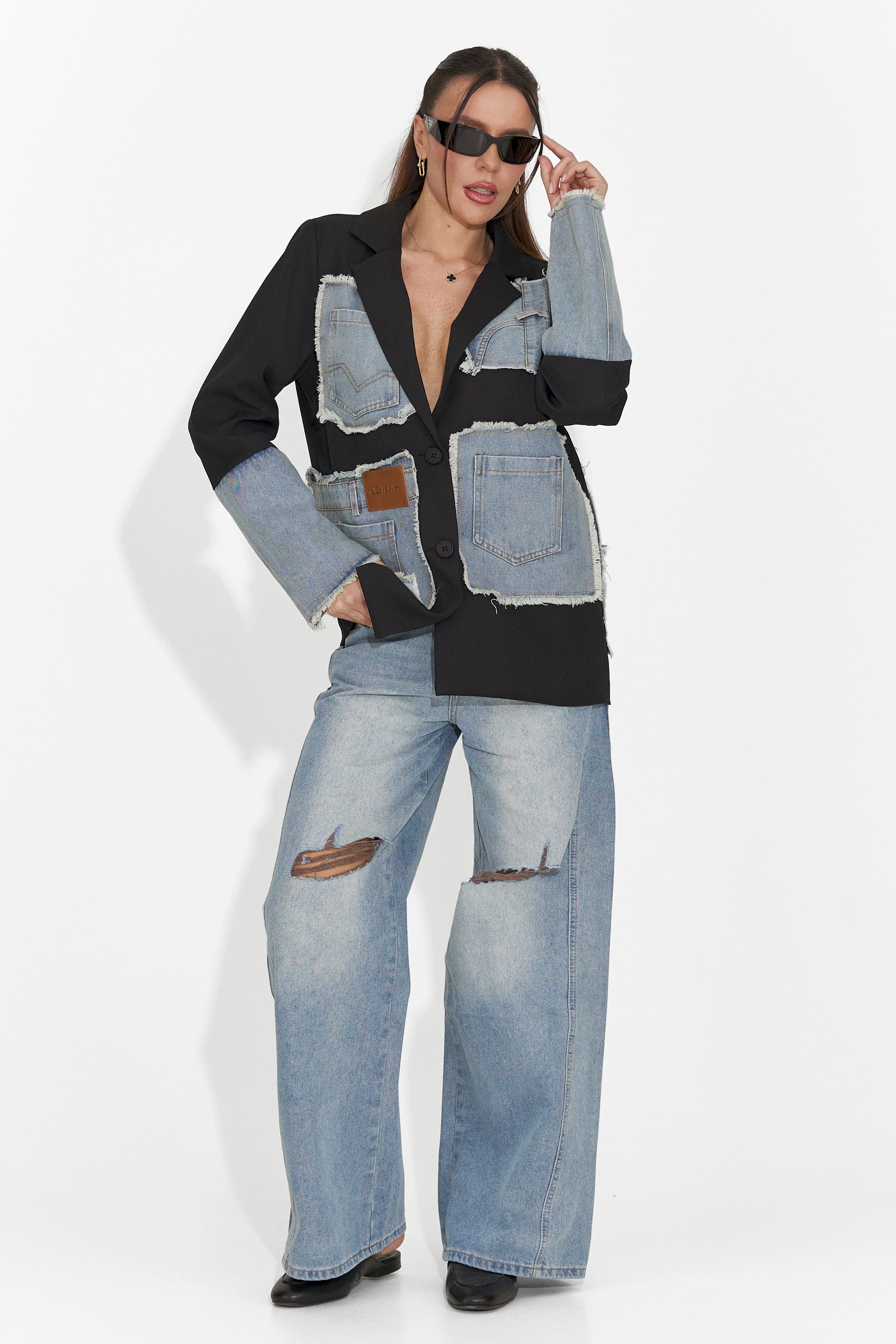 Sacou dama elegant negru Rafaelia Bogas