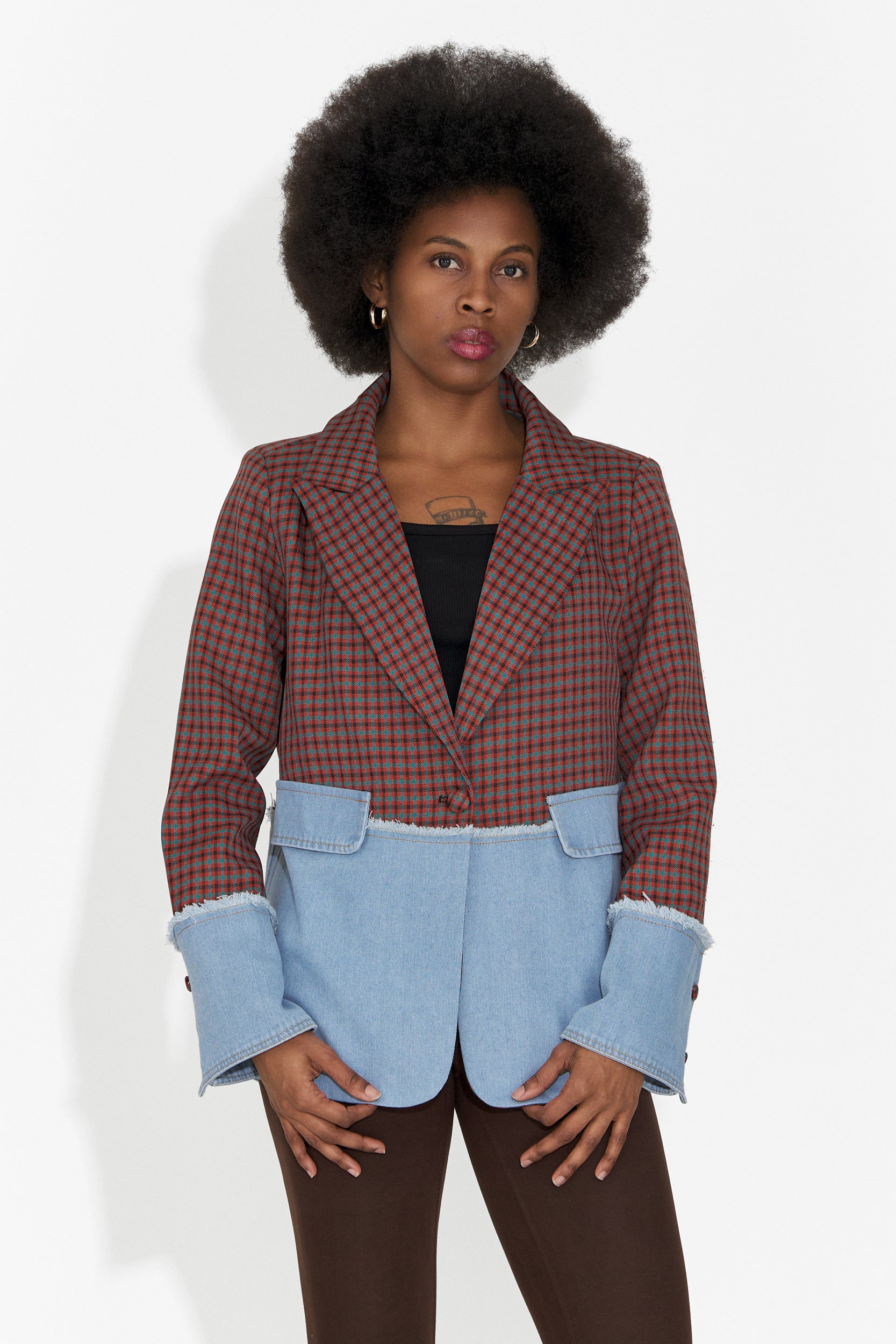 Sacou dama elegant visiniu Zinalia Bogas