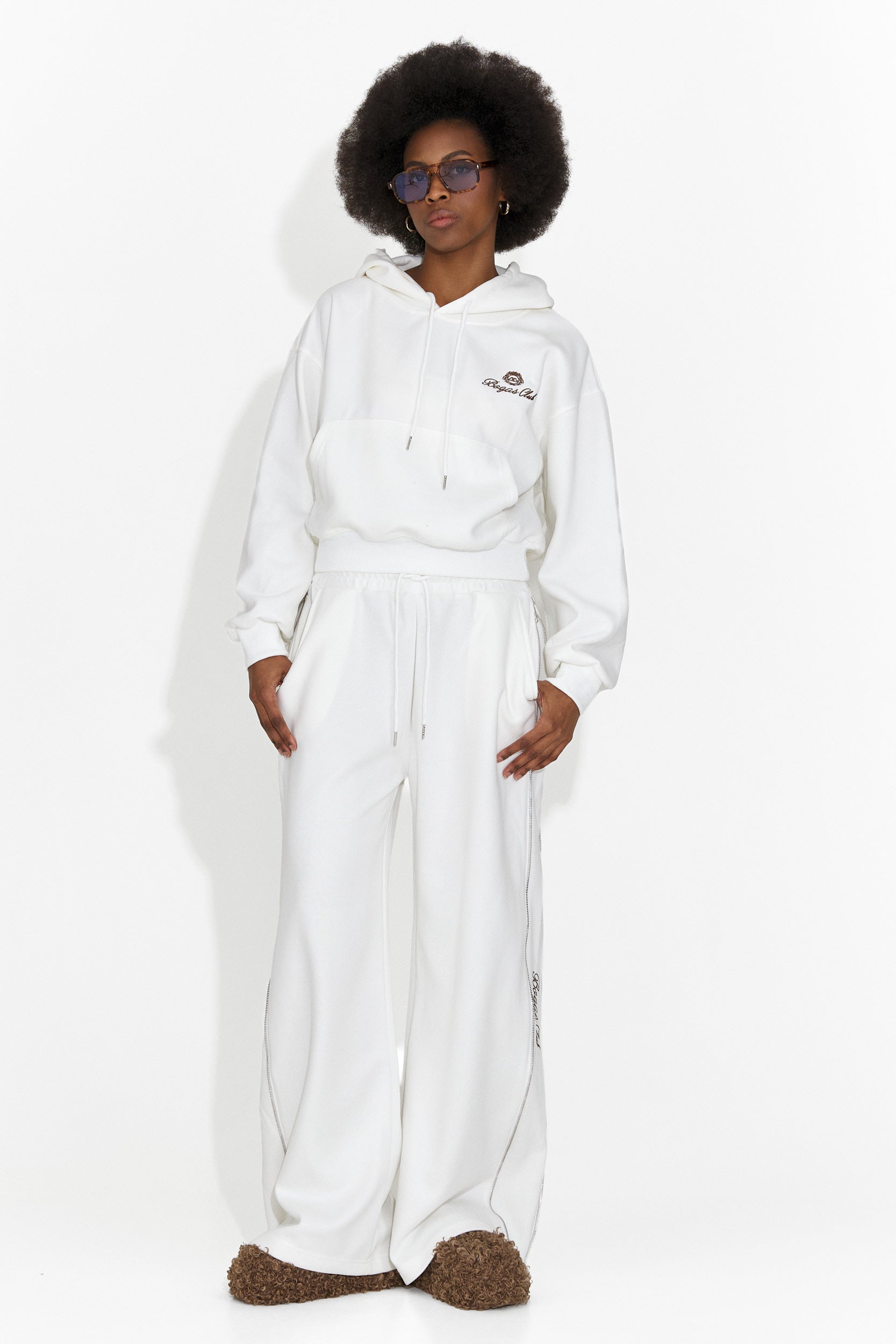 Trening dama casual alb Damarisa Bogas