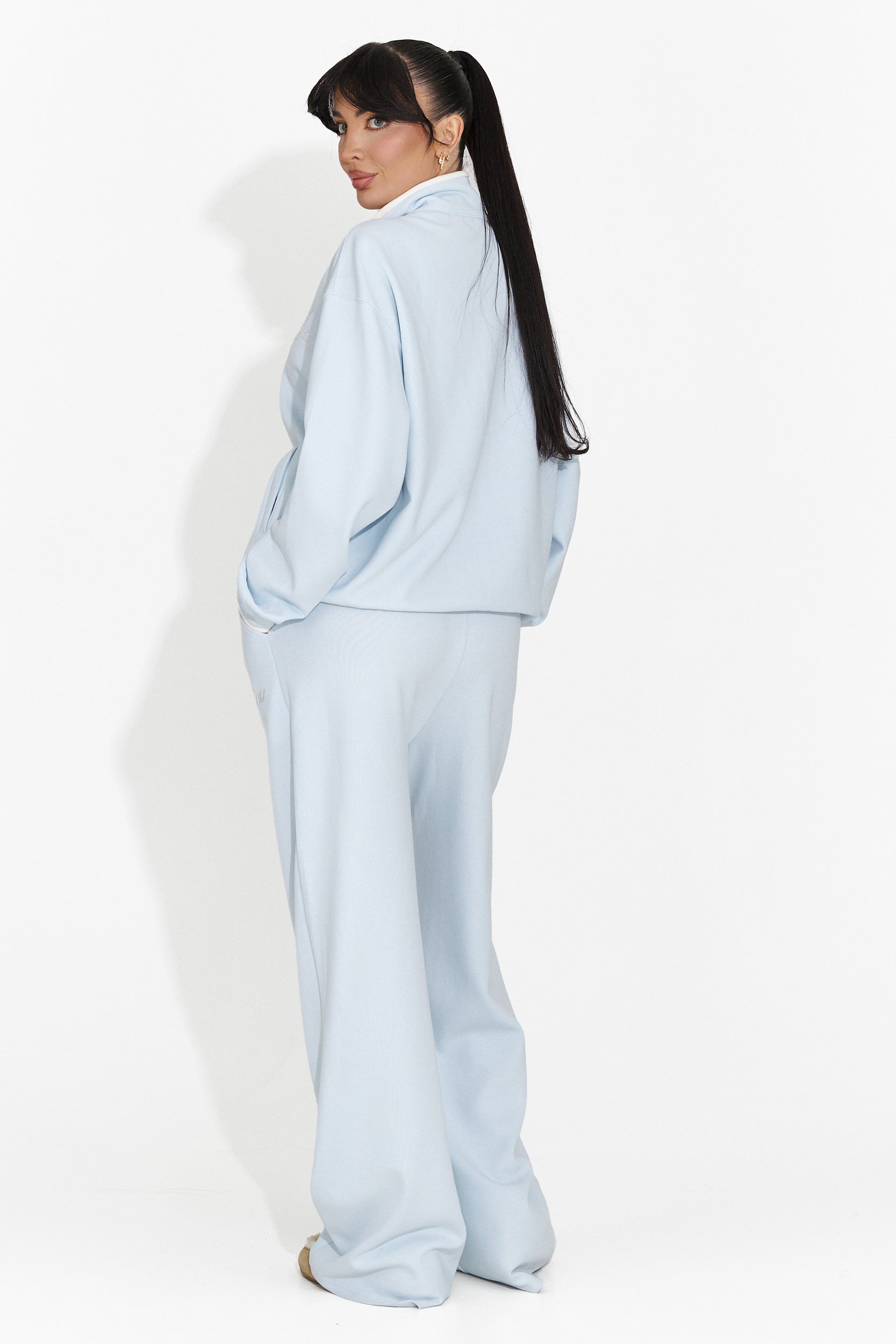 Trening dama casual bleu Lysara Bogas