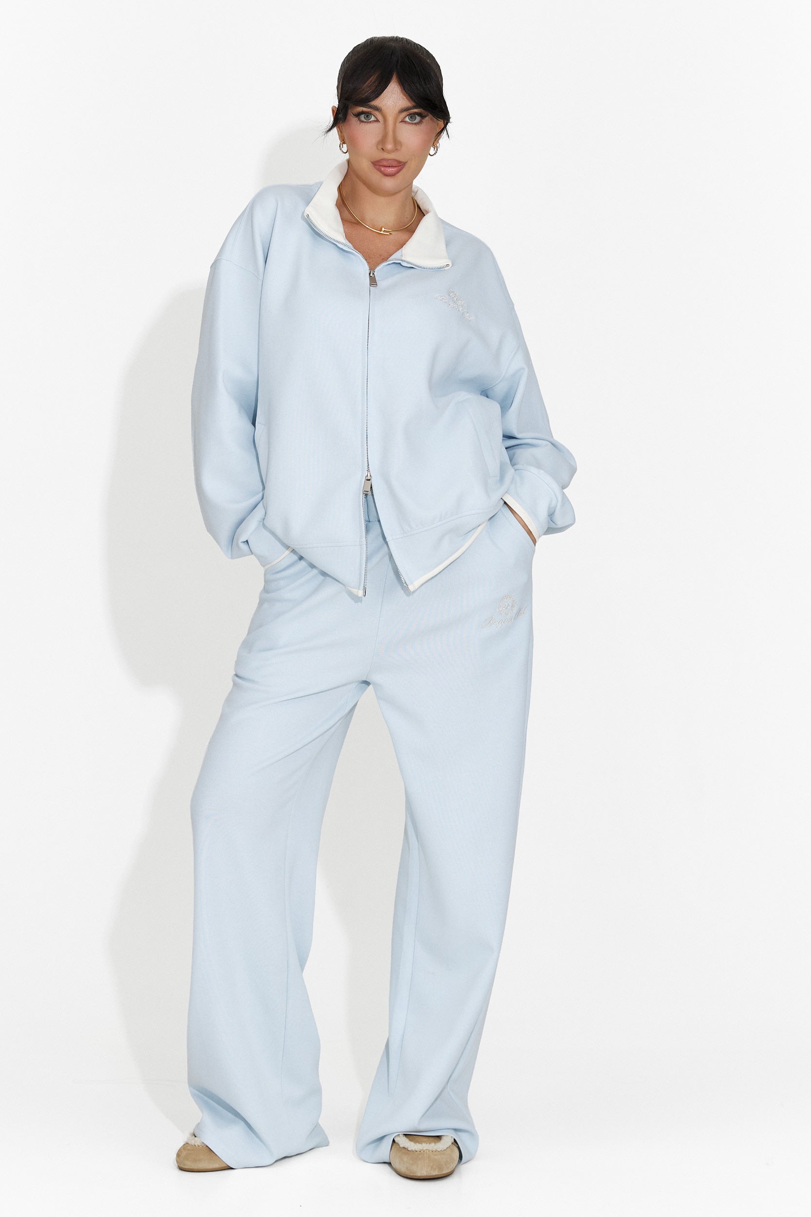 Trening dama casual bleu Lysara Bogas