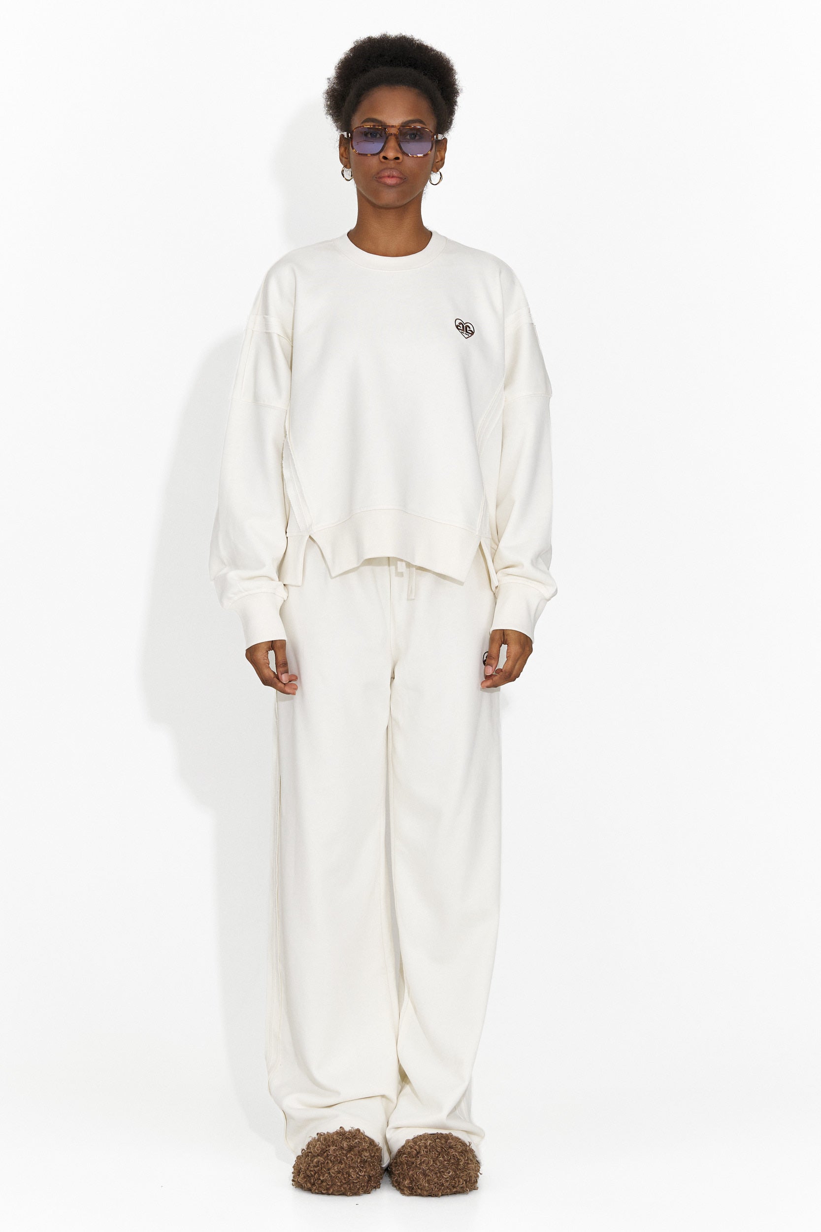 Trening dama casual crem Isabela Bogas