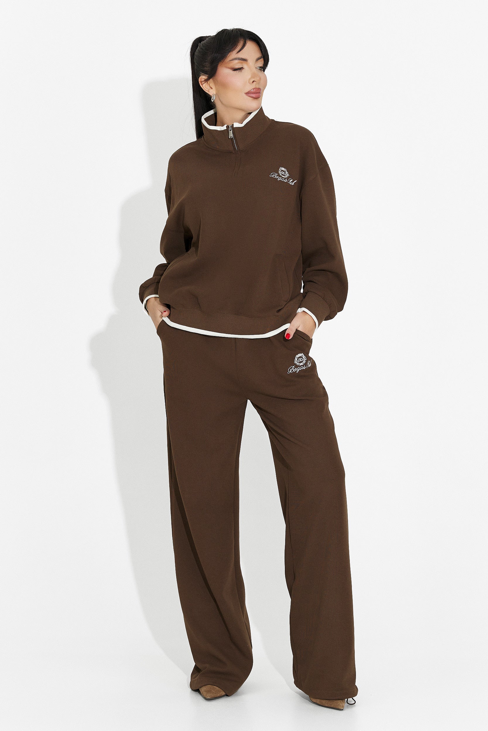 Trening dama casual maro Vilma Bogas