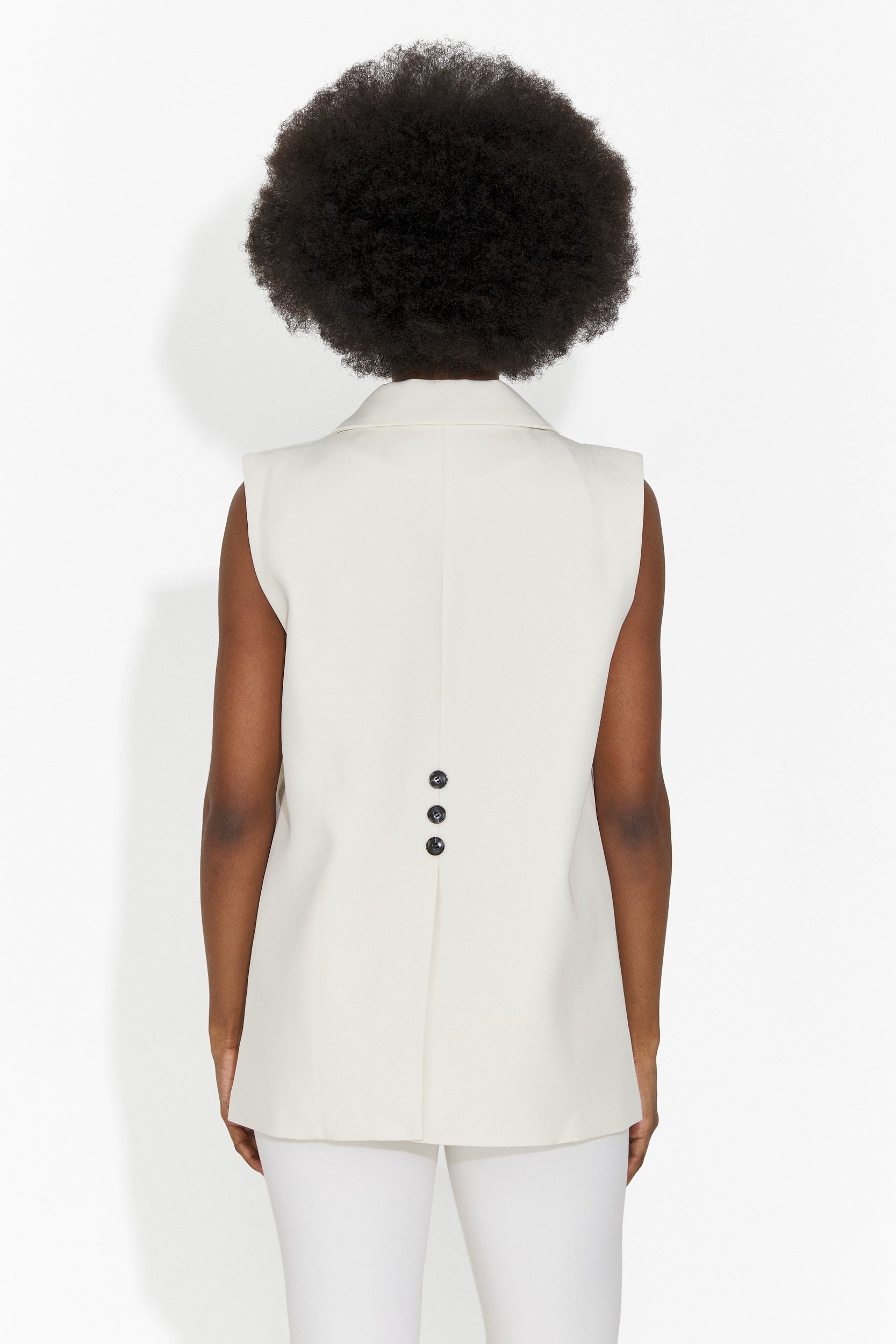 Vesta dama eleganta crem Angila Bogas